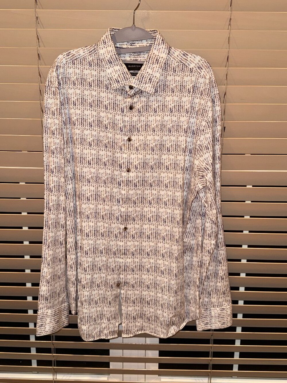 Bugatchi 8 way dress shirt